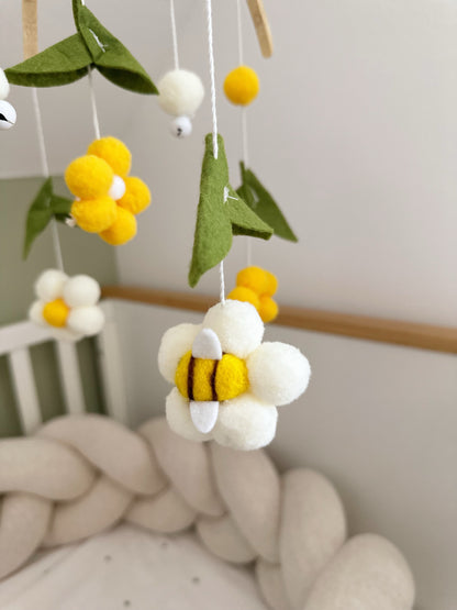 Babymobile mit Bienen